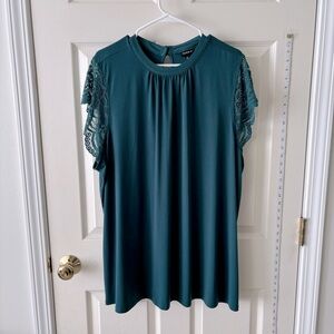 Torrid Lace Flutter Sleeve Top